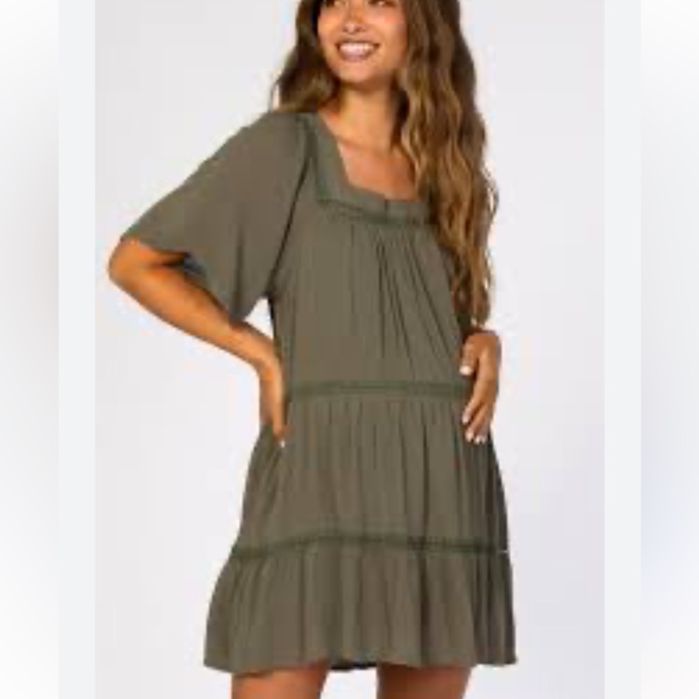 Bohme Olive Green Women's Dress